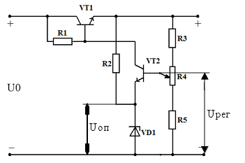 Транзисторный регулятор сетевого напряжения