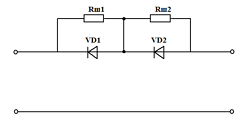 Последовательное соединения диодов
