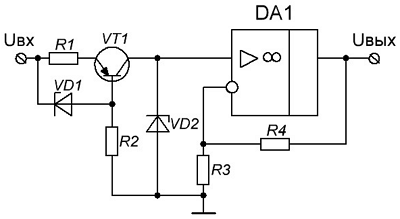 Стабилизатор напряжения на ОУ со стабилизатором тока